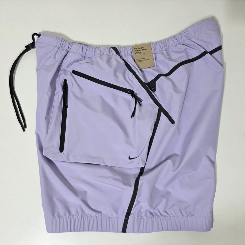 Nike Tech Super Lightweight Shorts HJ2946-515 Light Purple Men's Size XL New